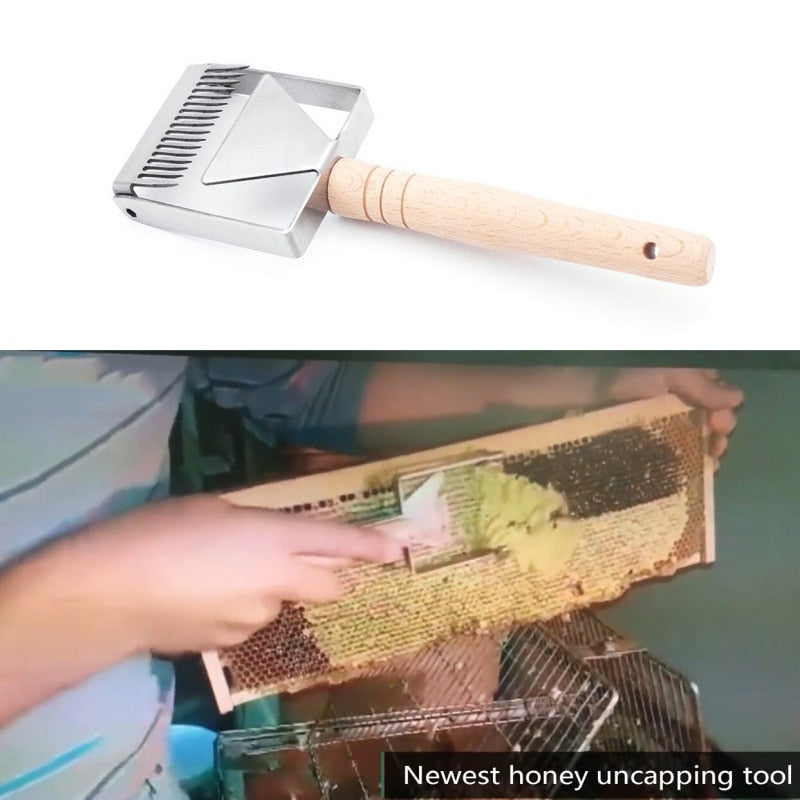 Honeycomb scraper