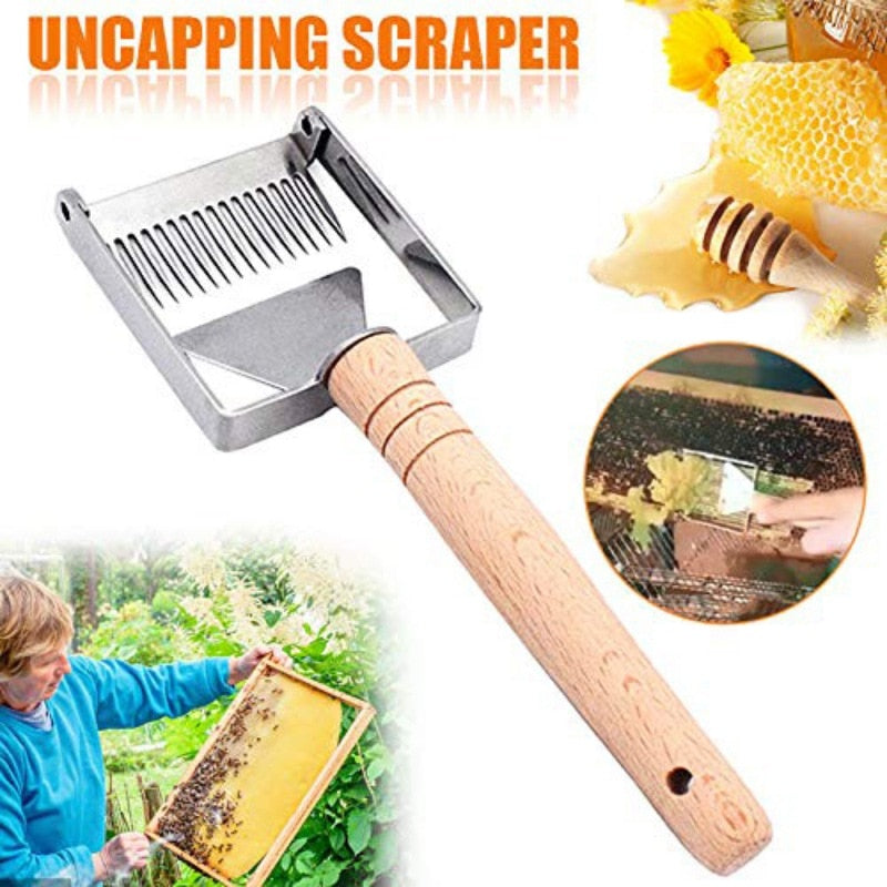 Honeycomb scraper