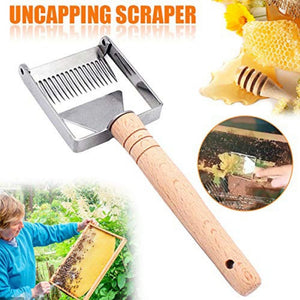 Honeycomb scraper